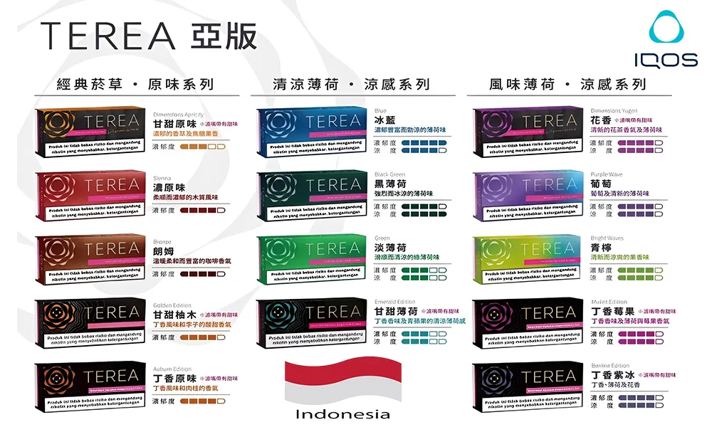亞洲版淡薄荷
